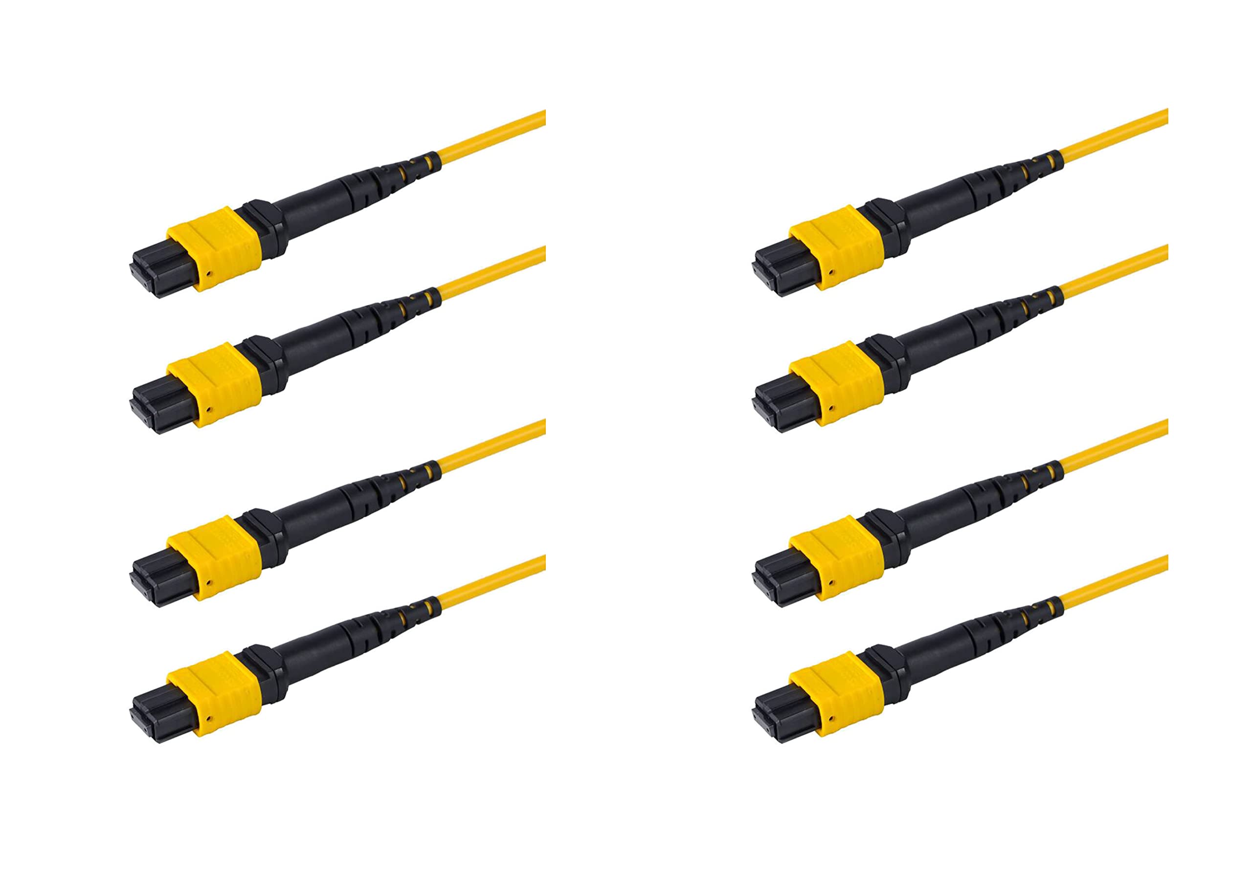 SpeedyFiberTX 5M OM4 MTP Fiber Trunk Cable - 12 Fiber Type-B Plenum Rated For Data Centers