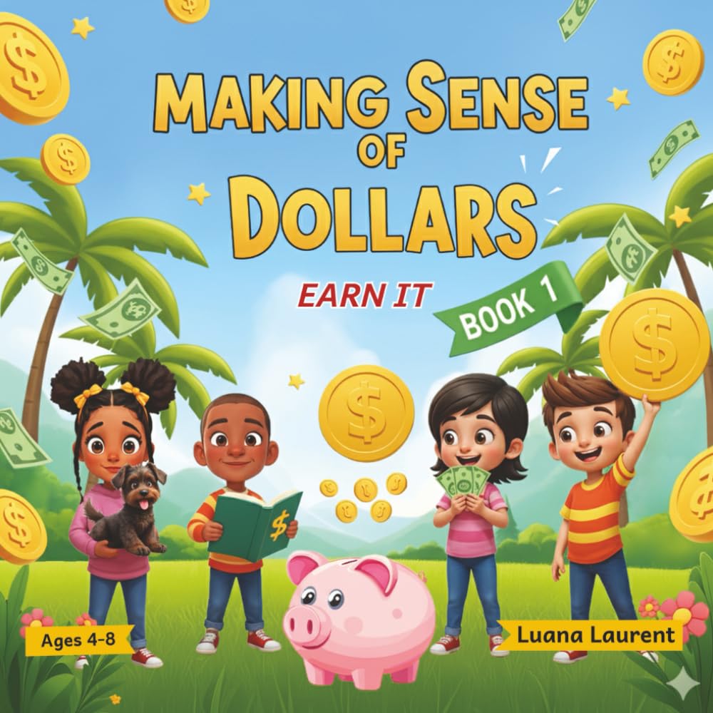 Making Sense of Dollars: Earn It!: Money Lessons For Little Learners (Making Sense of Dollars Activity Book Series)