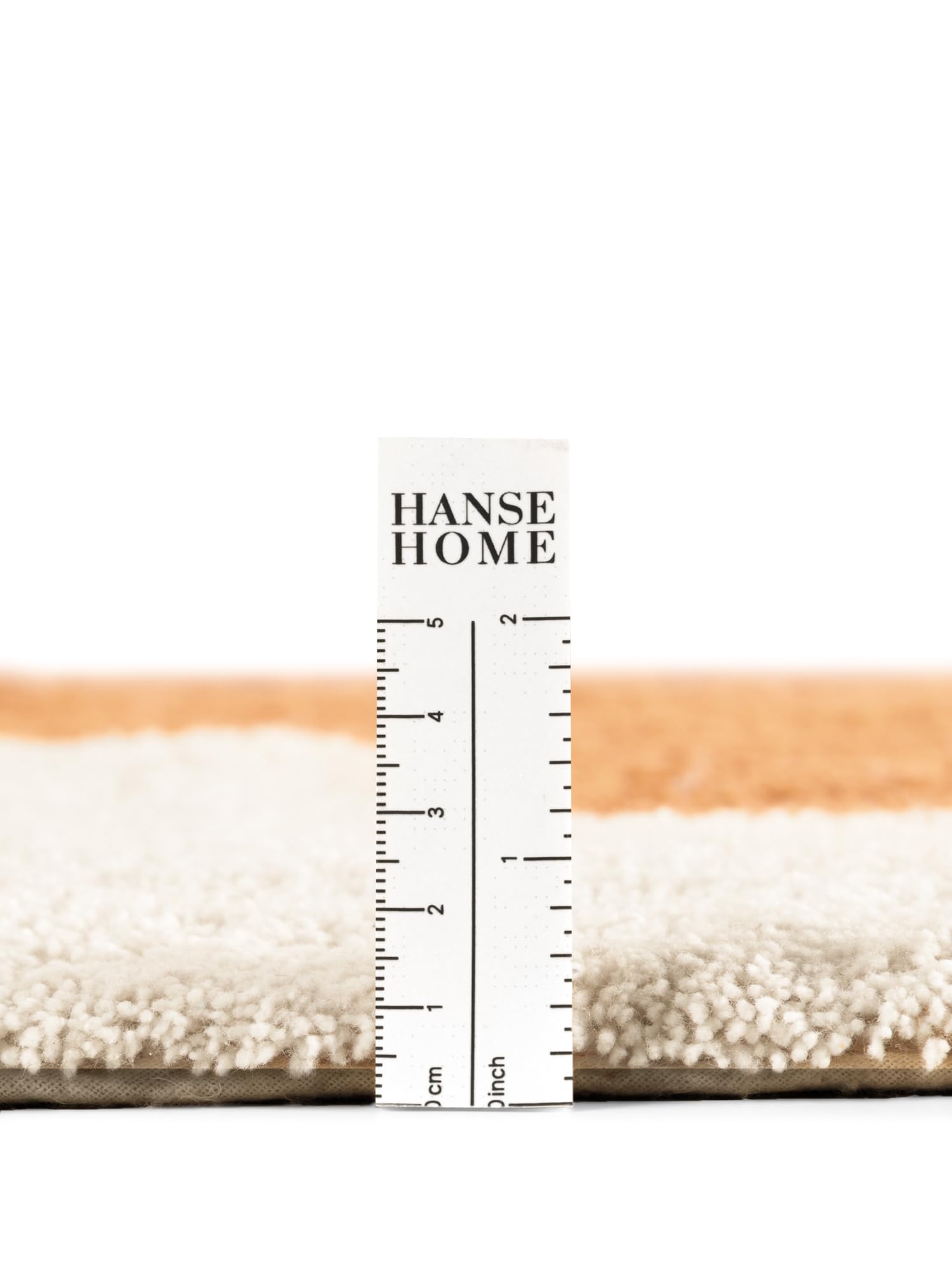 Hanse Home Kinderteppich Doro - Pflegeleichter Teppich Junge Mädchen, rutschfest & Waschbarer Formteppich Dinosaurier, Kinderzimmer Weicher Spielteppich, Spielunterlage - Creme Orange, 140x200cm