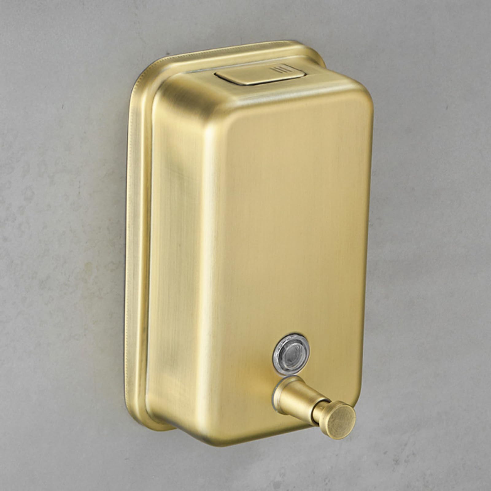 Seifenspender aus Edelstahl 304, Wandmontage, Handseifenspender, 1200 ml Fassungsvermögen, stilvolles Design, einfach zu befüllen, ideal für den privaten und gewerblichen Gebrauch