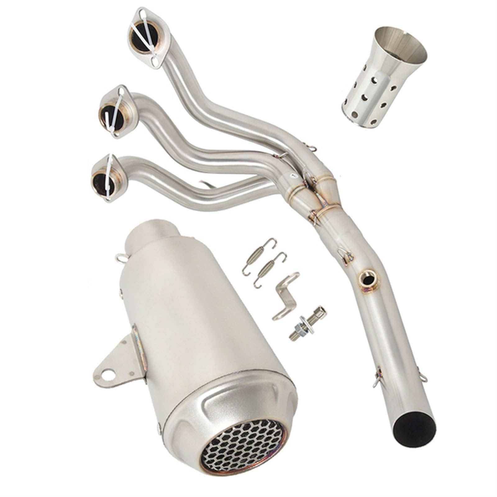Silenciador de escape premium para Yamaha Tracer 900 con colector delantero de alta resistencia 3
