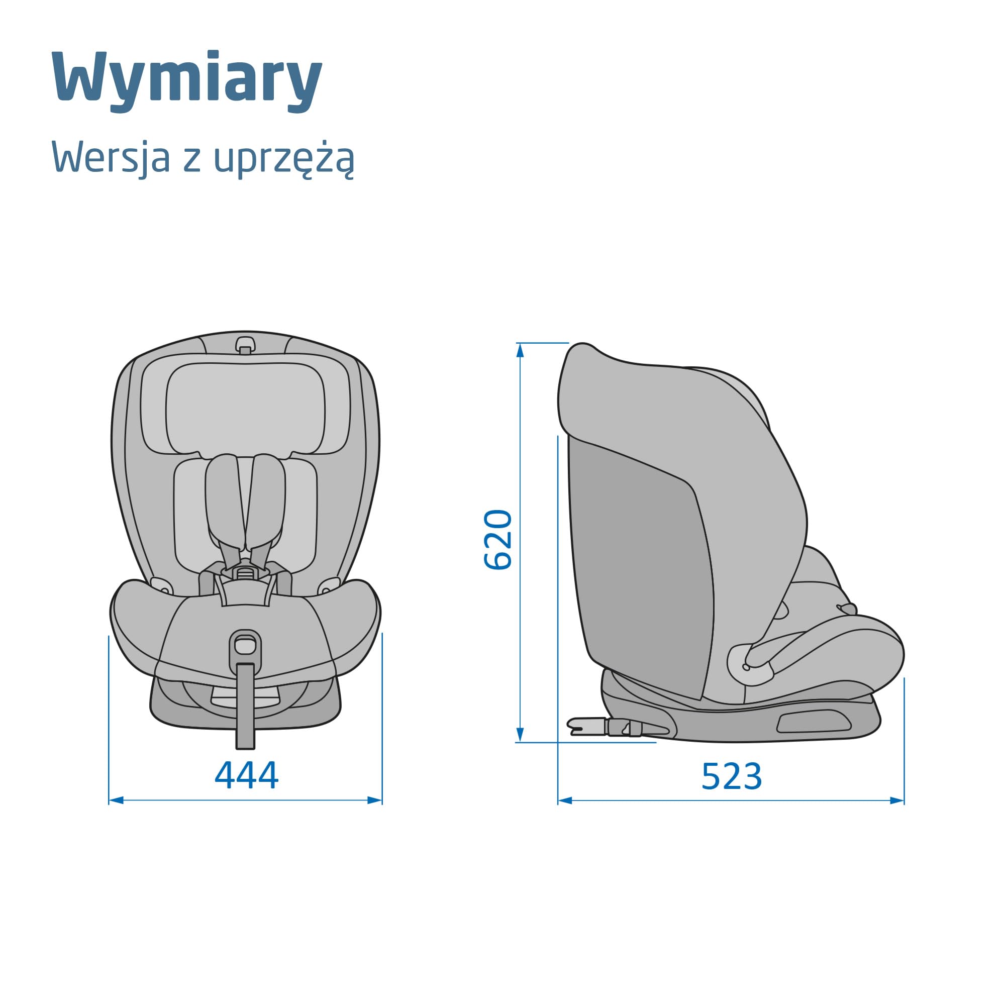 Maxi-Cosi Titan S Comfort i-Size, Fotelik samochodowy, od 15 mies. do 12 lat (76–150 cm), fotelik samochodowy ISOFIX, 5 poz. odchylania i 13 ustawień zagłówka, Ochrona boczna G-CELL, Authentic Black