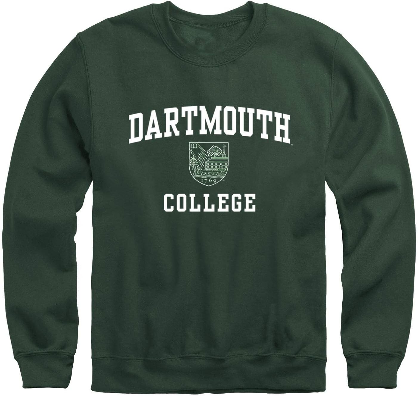 Premium Cotton Crewneck Sweatshirt with Crest Logo