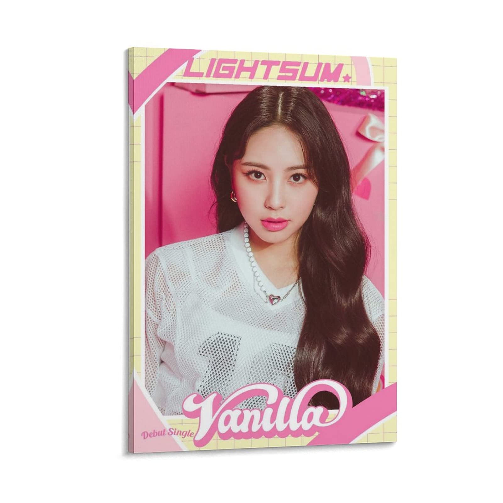 Amazon.com: Star Jian Lightsum Kpop Vanilla Where Are We Now Teaser Girl  Group Idols For Room Modern Poster Art Paintings on Canvas for Home Room  Office Wall Decoration 24x36inch(60x90cm): Posters & Prints