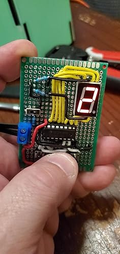 Uxcell Common Cathode 10 Pin 1 Bit 7 Segment 1.1 X 0.79 X 0.35