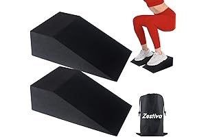 Elevate Your Squats: 2-Pack Slant Board Wedges for Enhanced Strength and Mobility