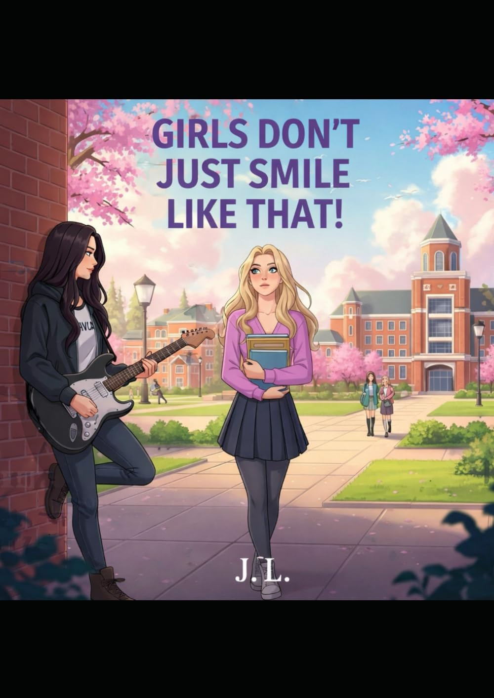 Girls Don't Just Smile Like That: A Sapphic College Rom-Com