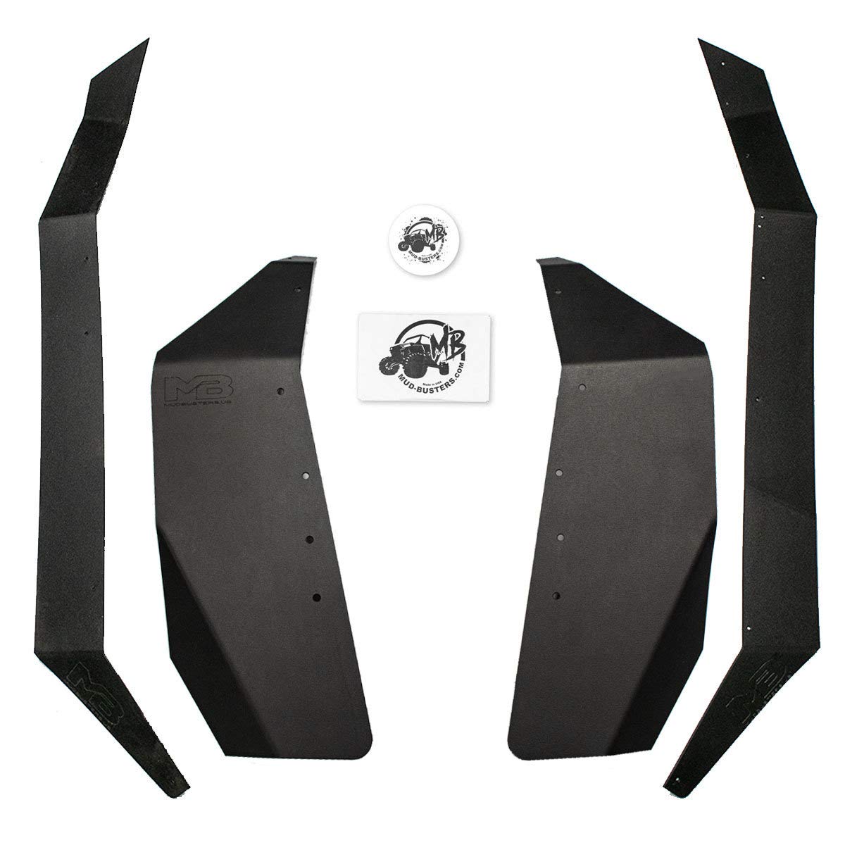 Buy MudBusters RaceLite Front and Rear Fender Flares for Kawasaki KRX