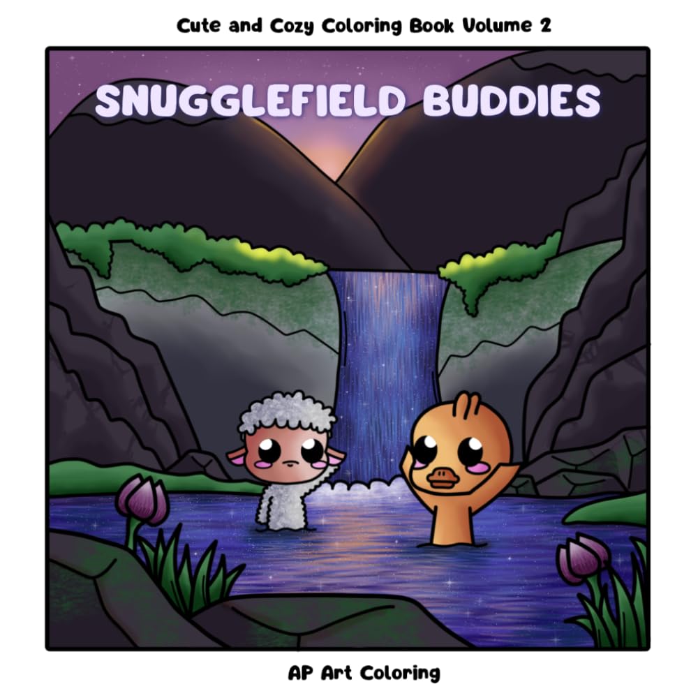Snugglefield Buddies: Cute and Cozy Coloring Book Volume 2