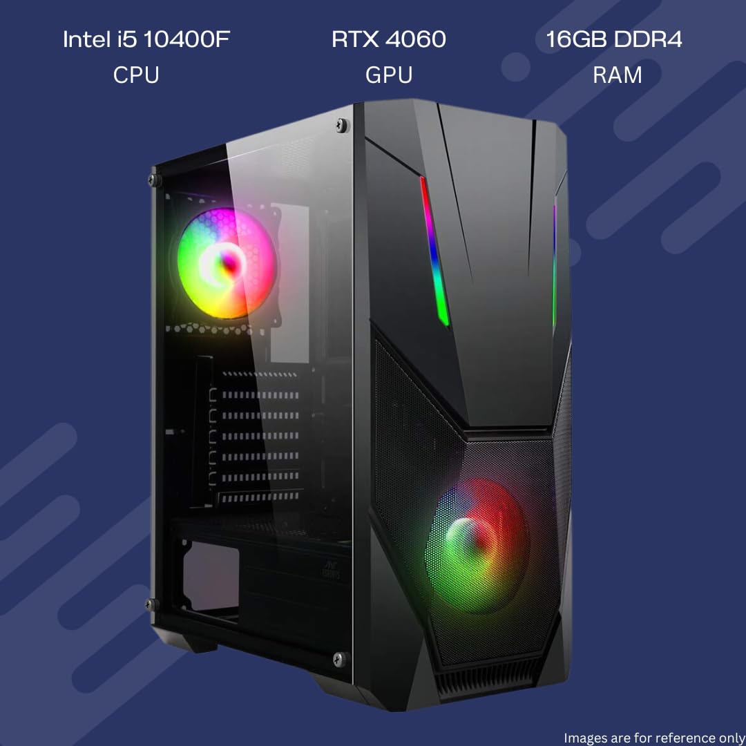 6gigahertz Gaming PC | i5 10400F | RTX 4060 | 16GB DDR4 RAM |500GB