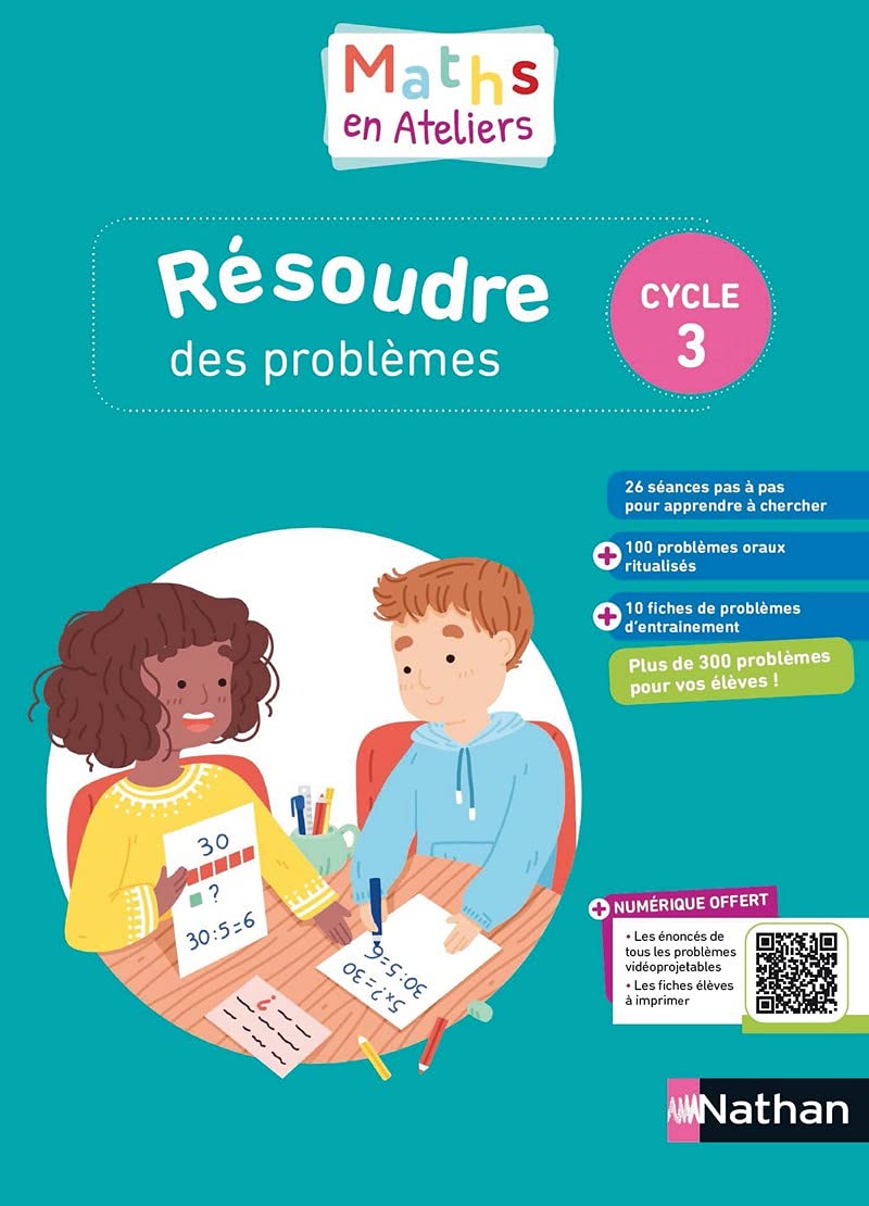 Maths en ateliers - Résolution de problèmes CM1/CM2 - 2020: Guide de l'enseignant ; Ressources à photocopier