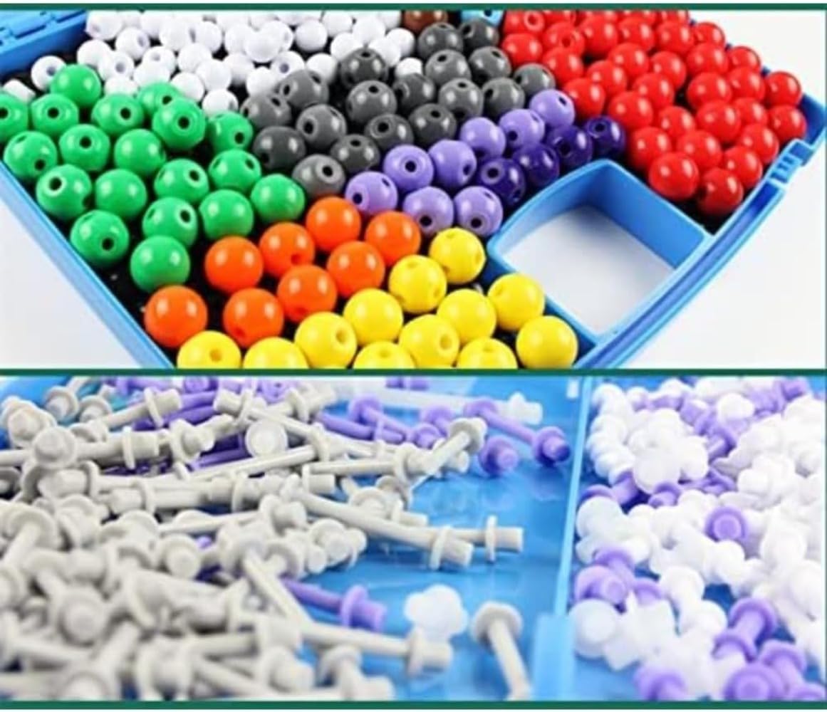 分子構造模型 分子モデルセット 有機化学 無機化学 教学用 実験装置、ボールとスティックの比率のデモンストレーション、学生学習用 実