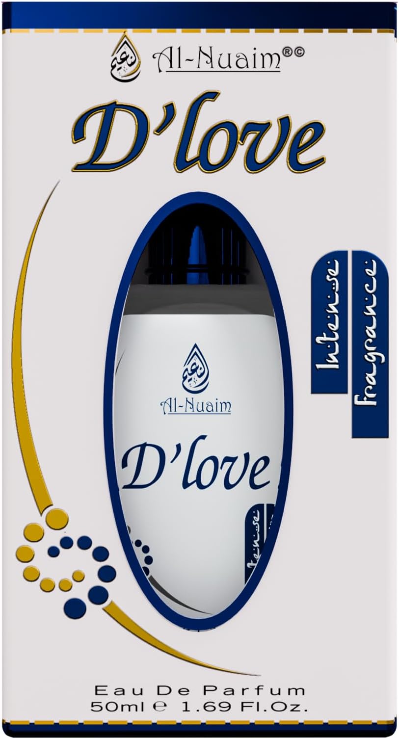 D'Love Eau De Parfum for Men & Women - 50ml | EDP Perfume | Long Lasting & Luxury Fragrance
