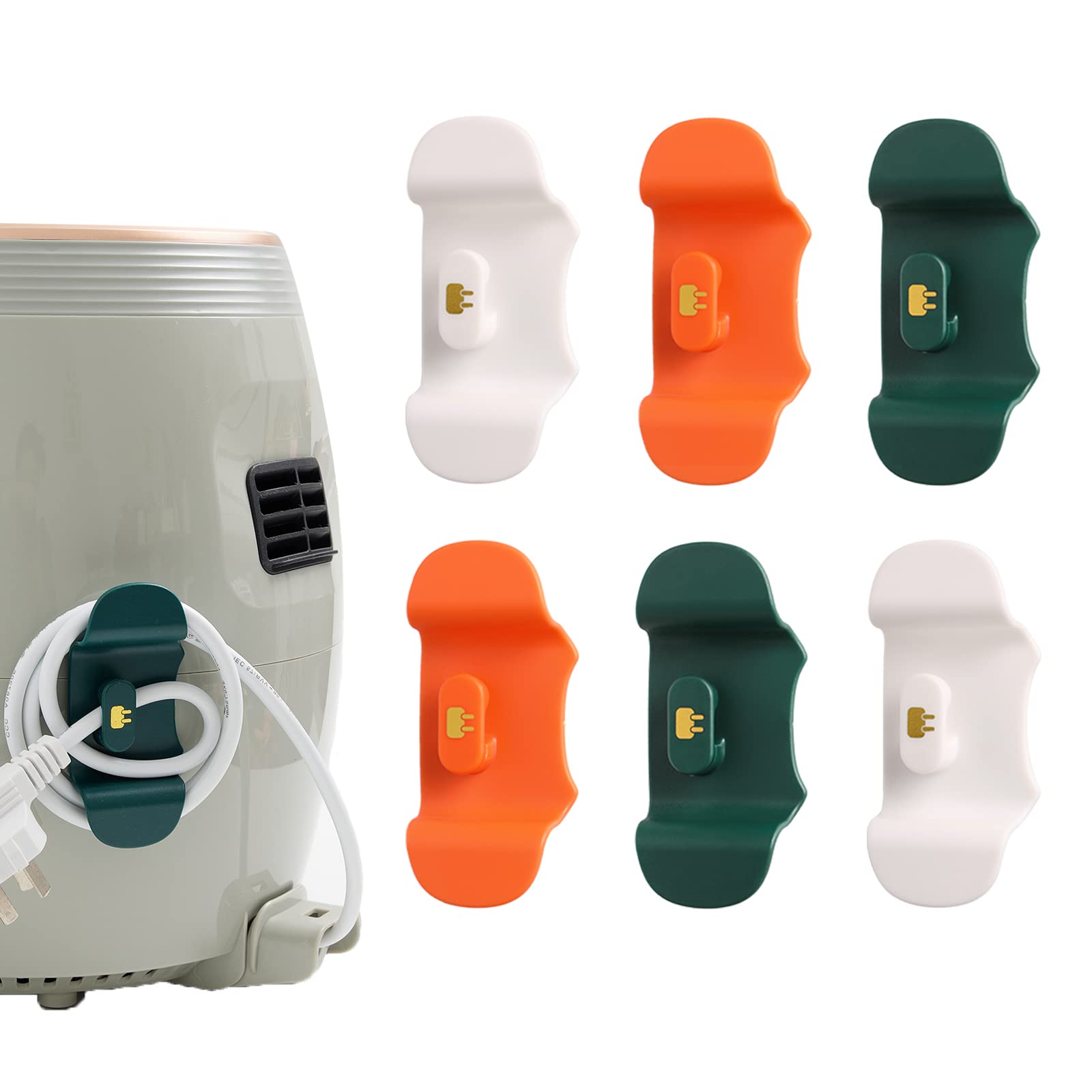 Cord Organizer for Appliances, 6 PCS Sticky Sturdy Kitchen Appliance