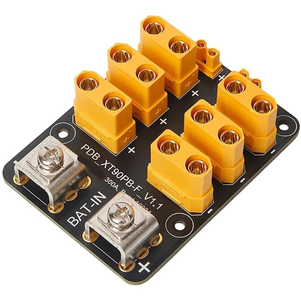 Power Distribution Board Side Entry/Top Entry Compatible PM08 Series Power Modules Compatible With 300A RC FPV Drone Parts(PDB 300A Top Entry)