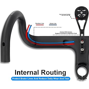 Amazon.co.jp: RXL SL ステム一体型ハンドル 28.6/31.8mm ロード