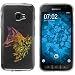 Produktbild PhoneNatic Case kompatibel mit Samsung Galaxy Xcover 4 / 4s Silikon-Hülle Floral Fuchs M1-3