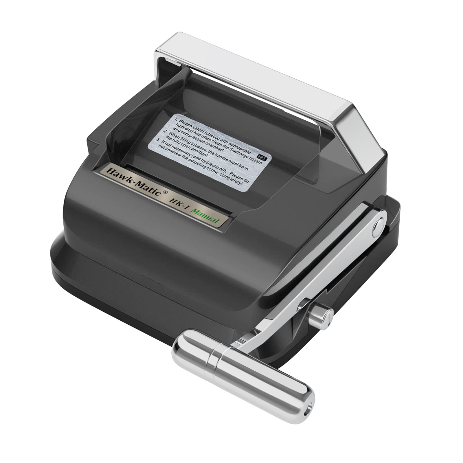Hawk-Matic Inyectora hidráulica Manual de Cigarrillos - ¡Haga Sus Propios Cigarrillos casa 8.0mm