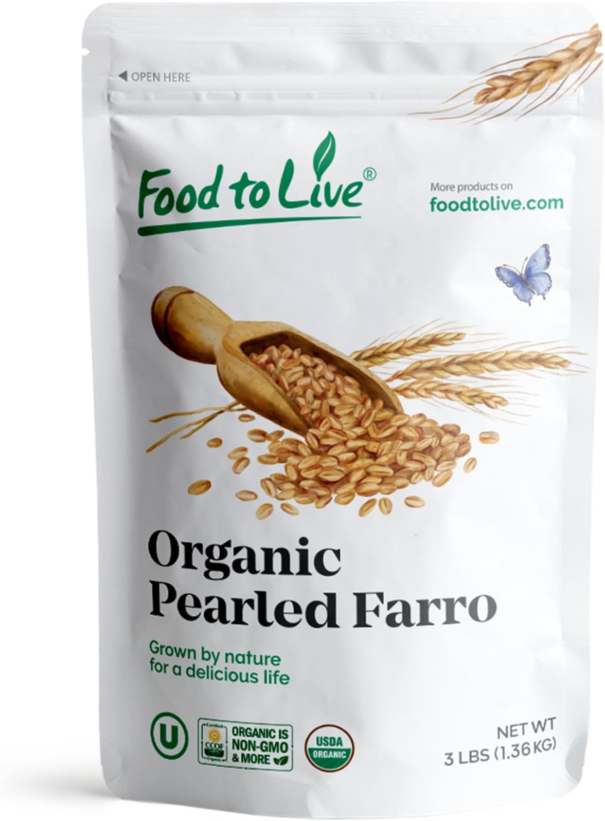 Trader Joe's 10 Minute Farro (Pack of 2) Grocery
