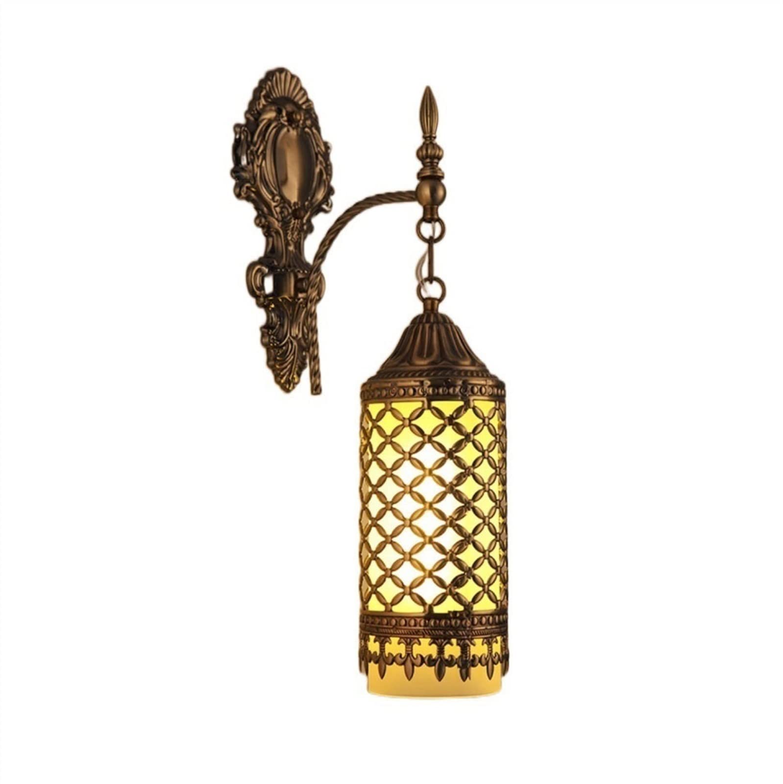 Yqinqin83b One Color Wall Sconce Personalized Retro Wall Decoration Lighting Fixtures Bedroom Bedside Stairway Hallway For Hallway