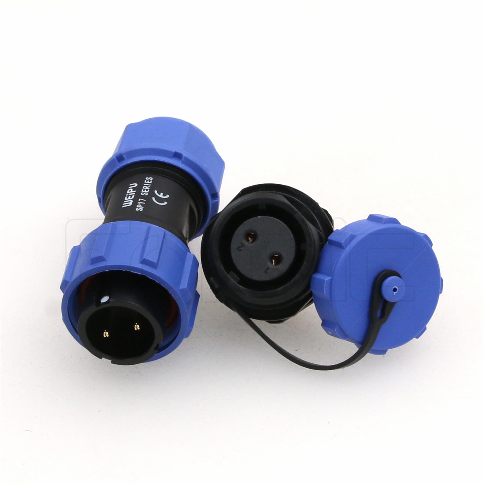 Eonvic Weipu SP17 2 Pin Connector Waterproof IP68 Male Plug Female Socket Circular 6-10mm Cable Industrial Solar Electrical Connector - Image 4