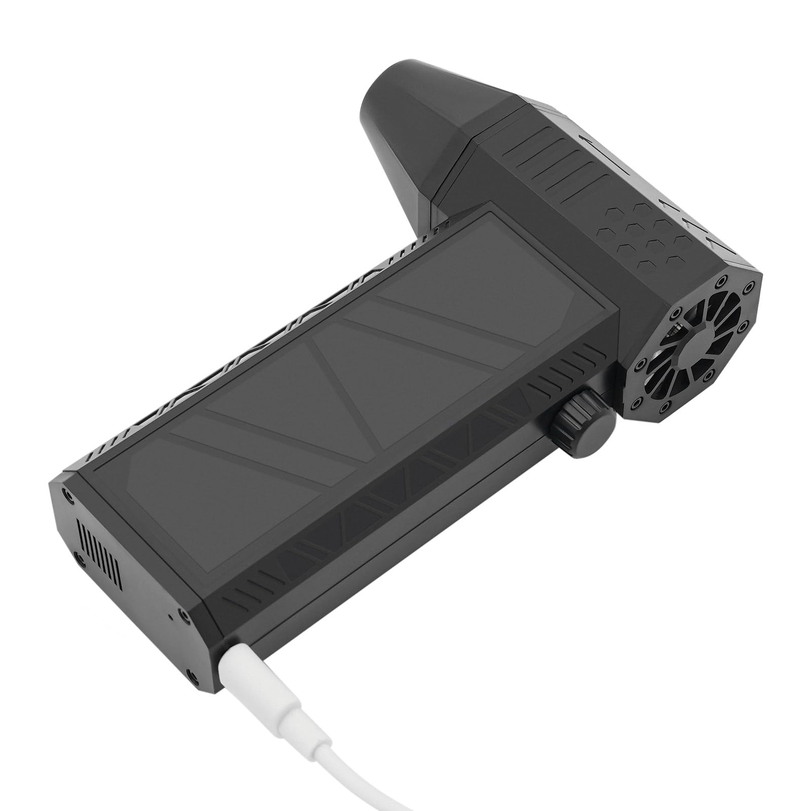 Soplador de Polvo Eléctrico, 230W Plumero de Aire Comprimido de velocidad continua, 130000RPM Aire Comprimido Limpieza PC, 4000mAh Soplador de Aire para PC, 170.6ft/s Max. Velocidad (Negro)