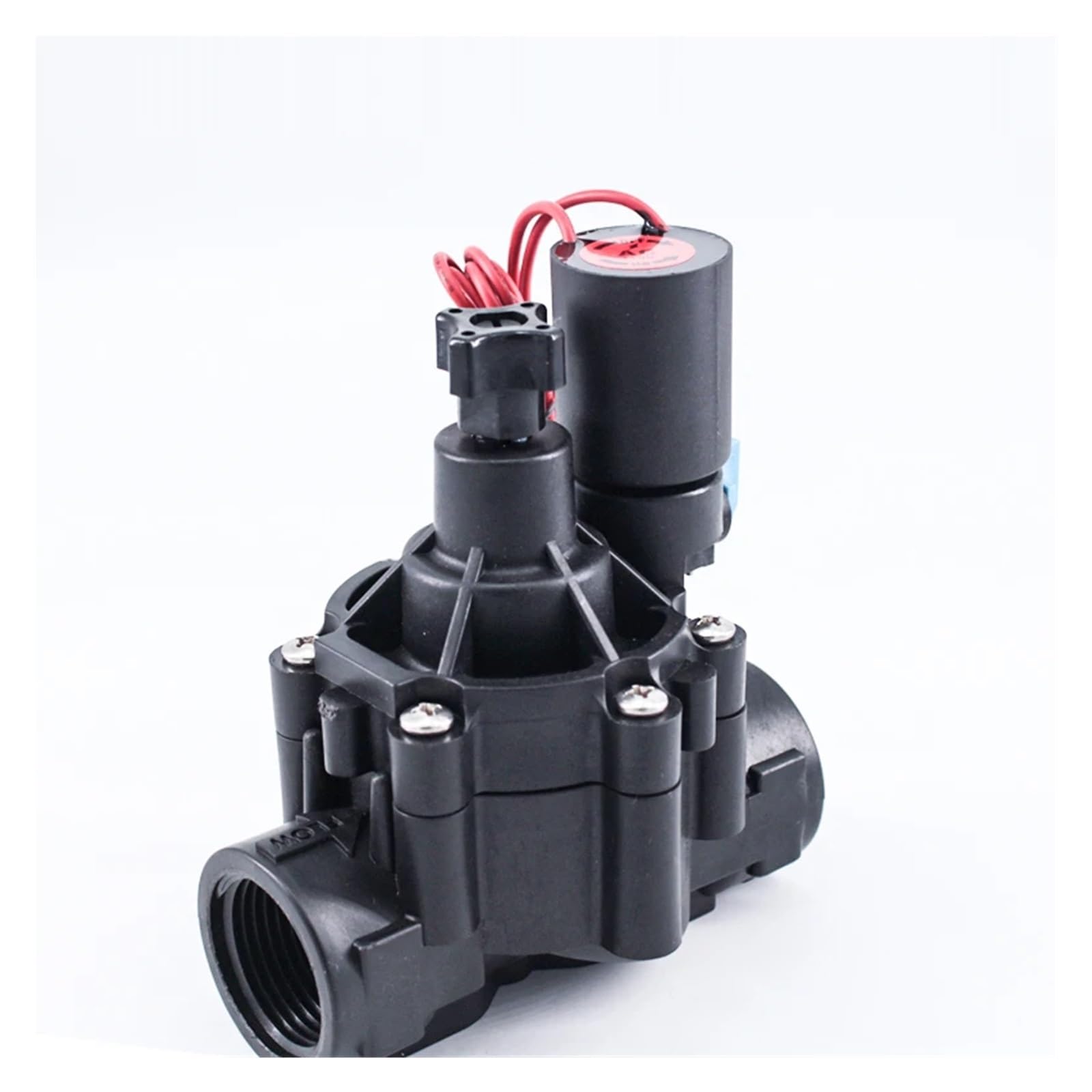 electroválvula de riego Válvula Solenoide Normalmente Cerrada de 1-1/4 "1-1/2" con Ajuste de Flujo 220V 12V 24V for riego de Paisaje de jardín de Granja (Size : 1-1/4", Color : 24VAC)