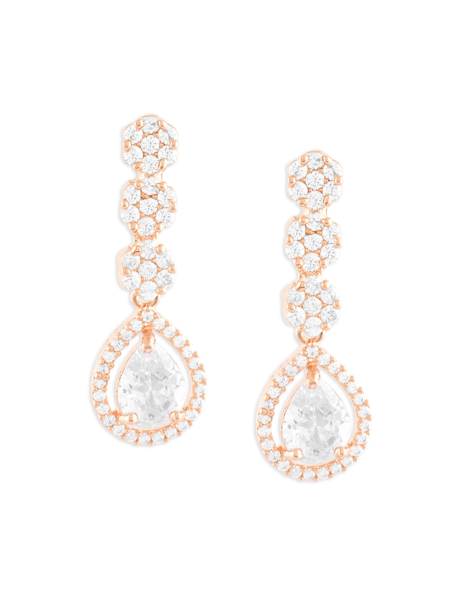 See full amazon price history chart for Zaveri Pearls Rose Gold Tone Dazzling Cubic Zirconia Embellished Bling Brass Drop Earrings For Women-ZPFK17293 Zaveri Pearls Rose Gold Tone Dazzling Cubic Zirconia Embellished Bling Brass Drop Earrings For Women-ZPFK17293 (B0CTF7L4FH) Amazon Price History, Amazon Price Tracker