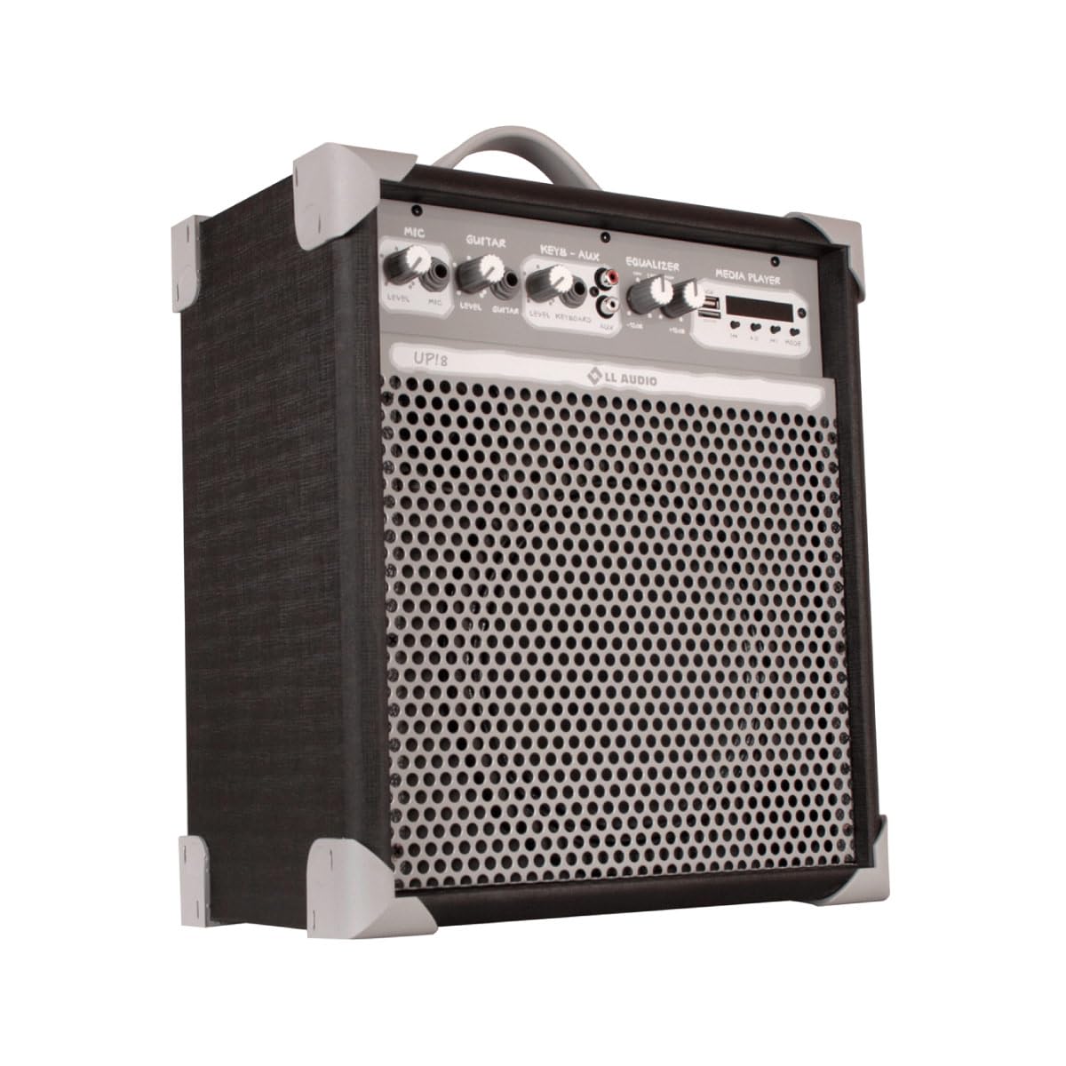 Caixa multiuso 55W Rms USB/FM UP8 Preta | Amazon.com.br