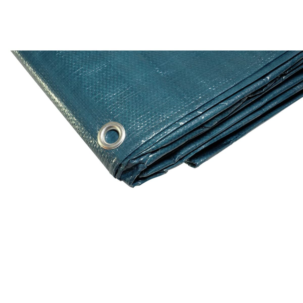 Bâche jardin 8x12 m 150g/m² - bâche bois - bâche de protection plastique bleue et verte polyéthylène