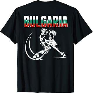 Bulgaria Ice Hockey Fans Jersey - Support Bulgarian Hockey T-Shirt