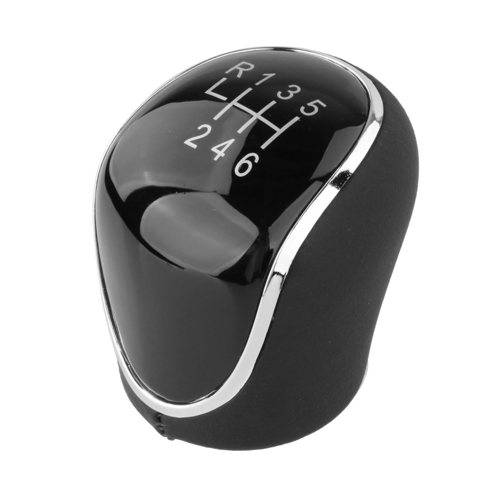 Lvgvzttgkm 6-Speed Performance Shift Knob For Car Tuning Car Gear Knob Pvc Black Manual