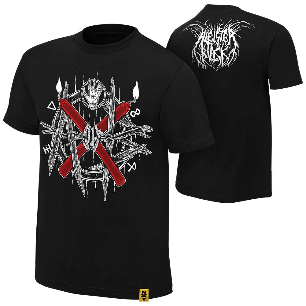 WWE Aleister Black AXB Authentic T-Shirt, S
