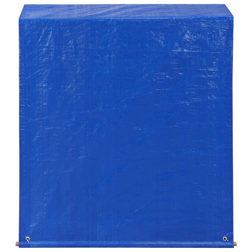 Szopa do przechowywania drewna opałowego z litego drewna akacjowego, 105 x 38 x 115 cm, trwały uchwyt na drewno z pochyłym dachem i plandeką dla wydajnego wietrzenia, brązowa