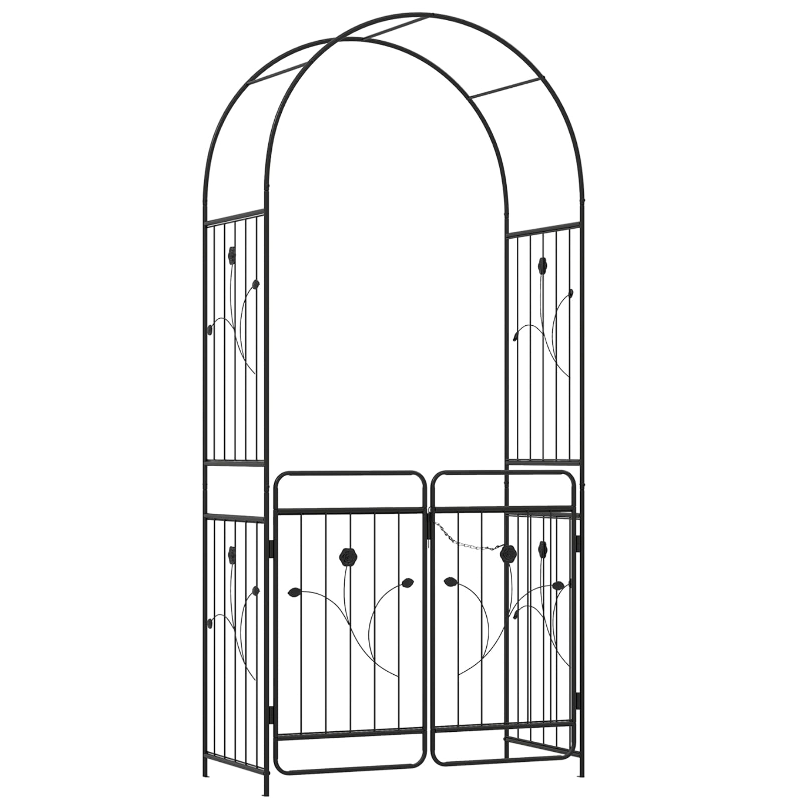 TANGZON Metal Arch Arbor