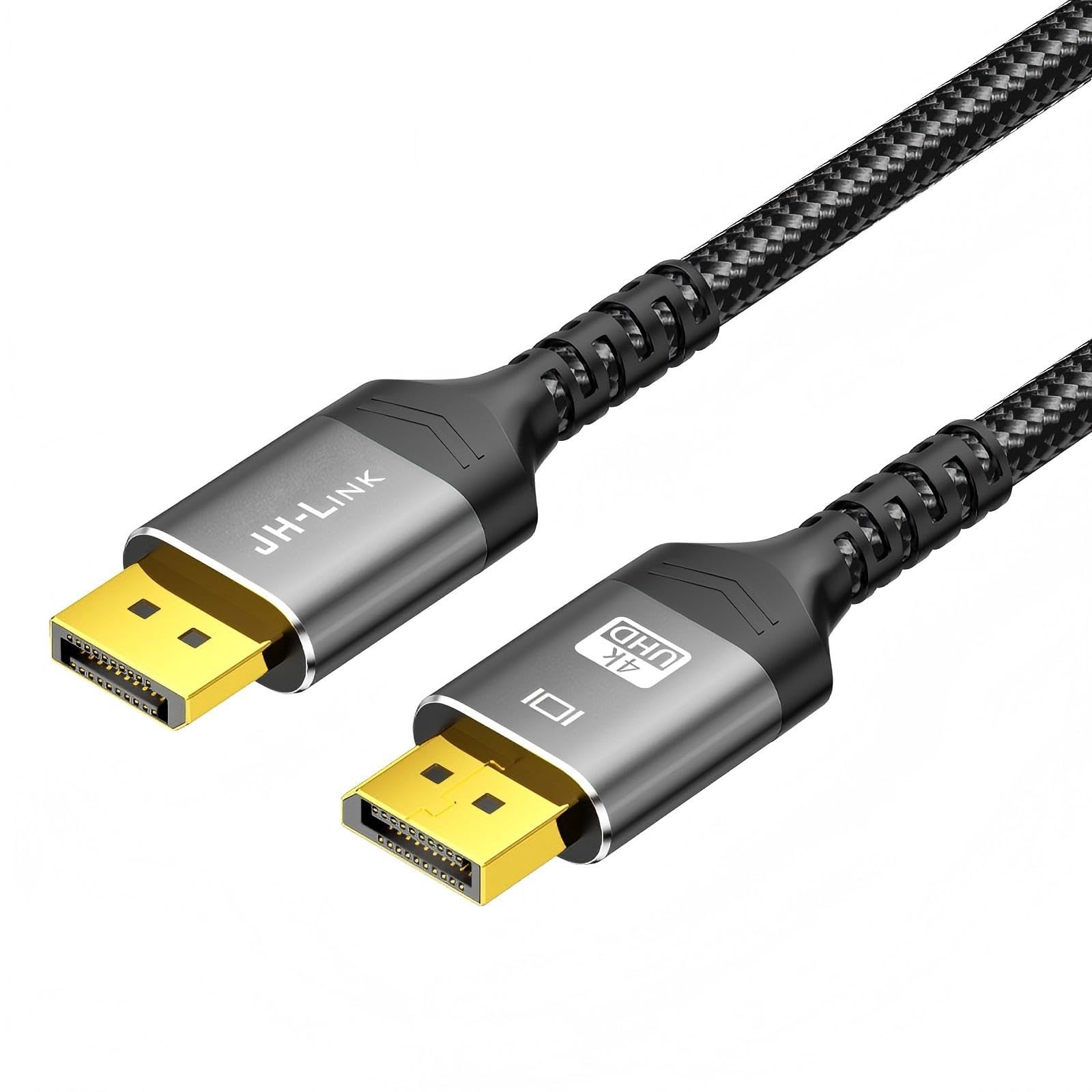 D　1104540さいどあくりるあ Amazon.co.jp: JH-LINK 8K DisplayPort 1.4 ケーブルDP to DP 8K@60Hz