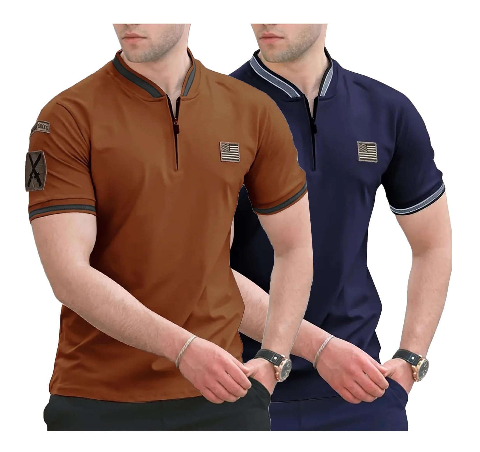 Polo T Shirt for Men || T Shirt for Man || Collar T Shirt Style Men (Packs Also Available) (Polo-51-54)