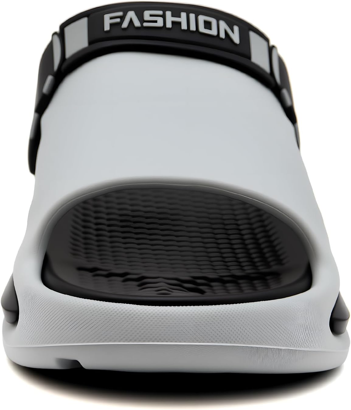 Jerzmy Cushioned Slides Mens Sandals, Ultra Comfy Men Slippers, Arch Support Man Sport Sandal with Back Strap Open Toe Shoes for Indoor Outdoor Beach Garden Travel