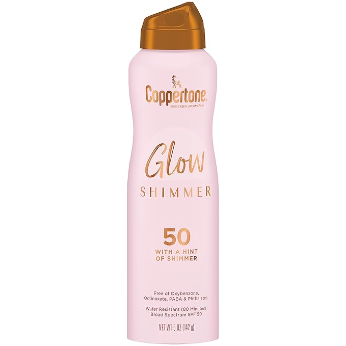 Coppertone Glow with Shimmer Sunscreen SPF 50