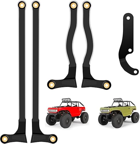 Miniatura 9 de OGRC - Enlaces de mantis rezando escondidos hacia adentro, eslabones de alta liquidación para cerrojo axial 124 AXI90081 RC Crawler piezas de