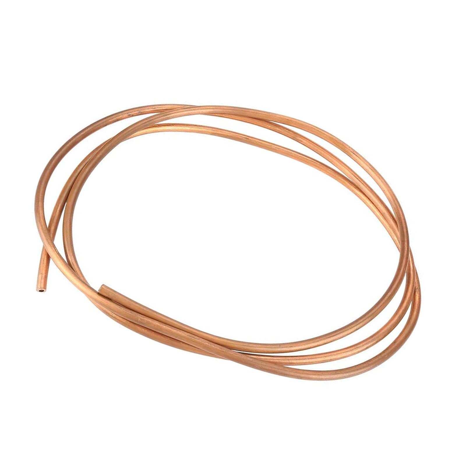 DFDPAXL 1 Meter Soft Coil Copper Tubing, Refrigeration Tubing Wall Thickness 0.7Mm Ideal for Industrial and Home Use,OD 9.52mm