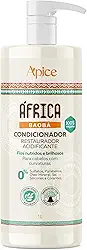 Ápice Condicionador África Baobá Restaurador | Nutrição e Selagem para Todos os Tipos de Curvatura | 1000ml