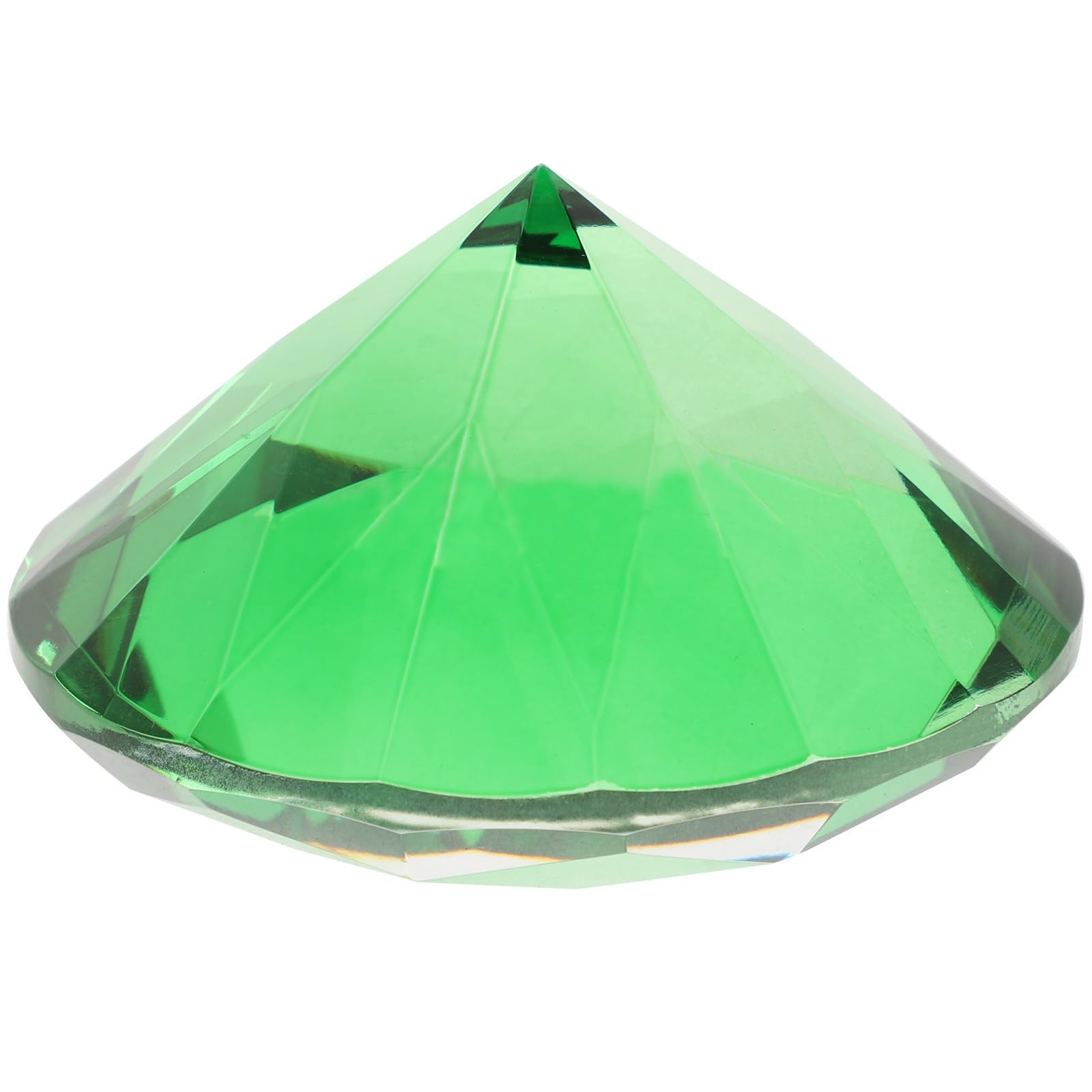 Cristal verde decorativo UPKOCH de diseño hermoso para centros de mesa y fiestas