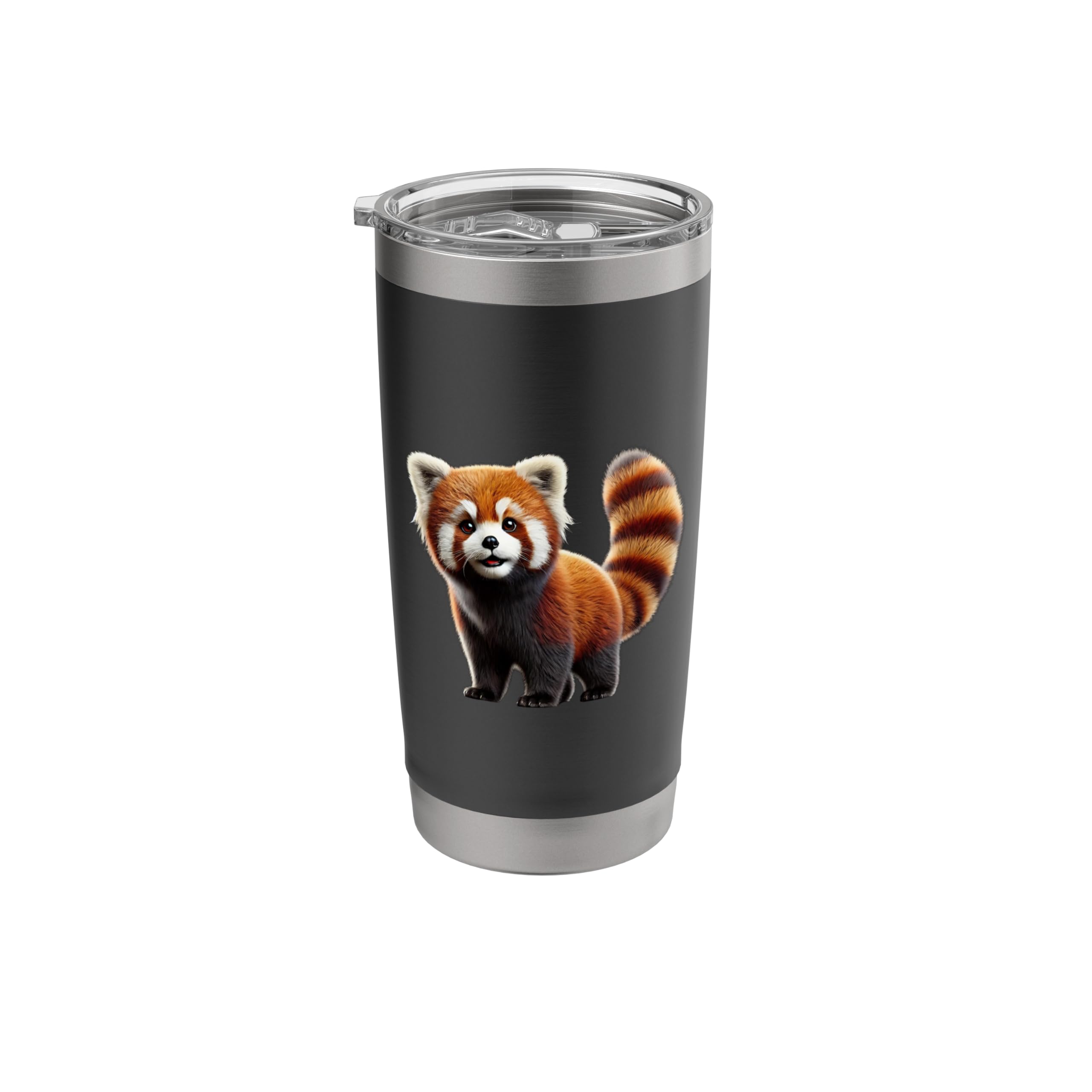 Cute Red Panda Adorable Animal Design Stainless Steel Insulated Tumbler