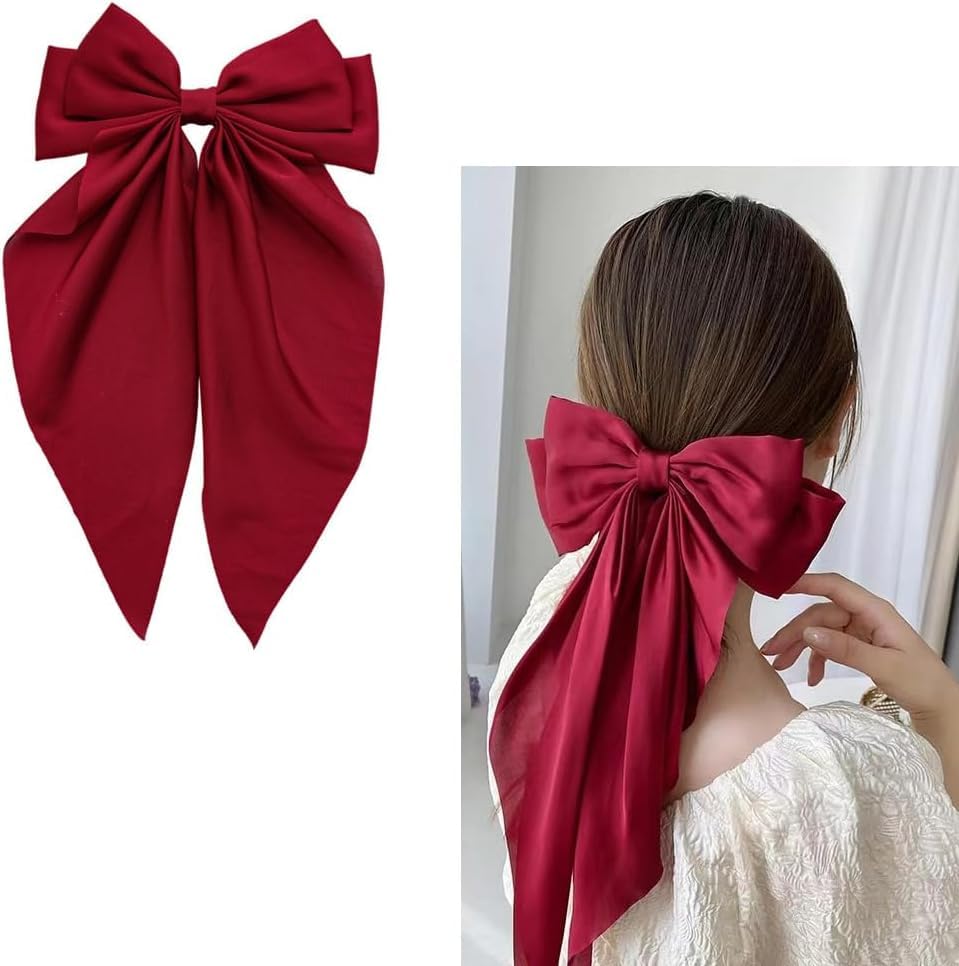 Stain Hair Bow Clips for Women & Girls - Elevate Your Style with Fashionable Accessories. Perfect Hair Bow Collection for Women and Girls, Adding Flair to Every Hairstyle- 12 INCH (Pistachio) (B0CYXJT844) Amazon Price History, Amazon Price Tracker