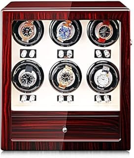 Uhrenbeweger für Automatikuhren, 5 Rotationsmodi, leiser Motor, Uhrenbox, Aufbewahrungsbox, Happy Many Times