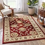 Sultan Sarouk Red Persian Floral Oriental Formal Traditional 8x11 8x10 (7'10