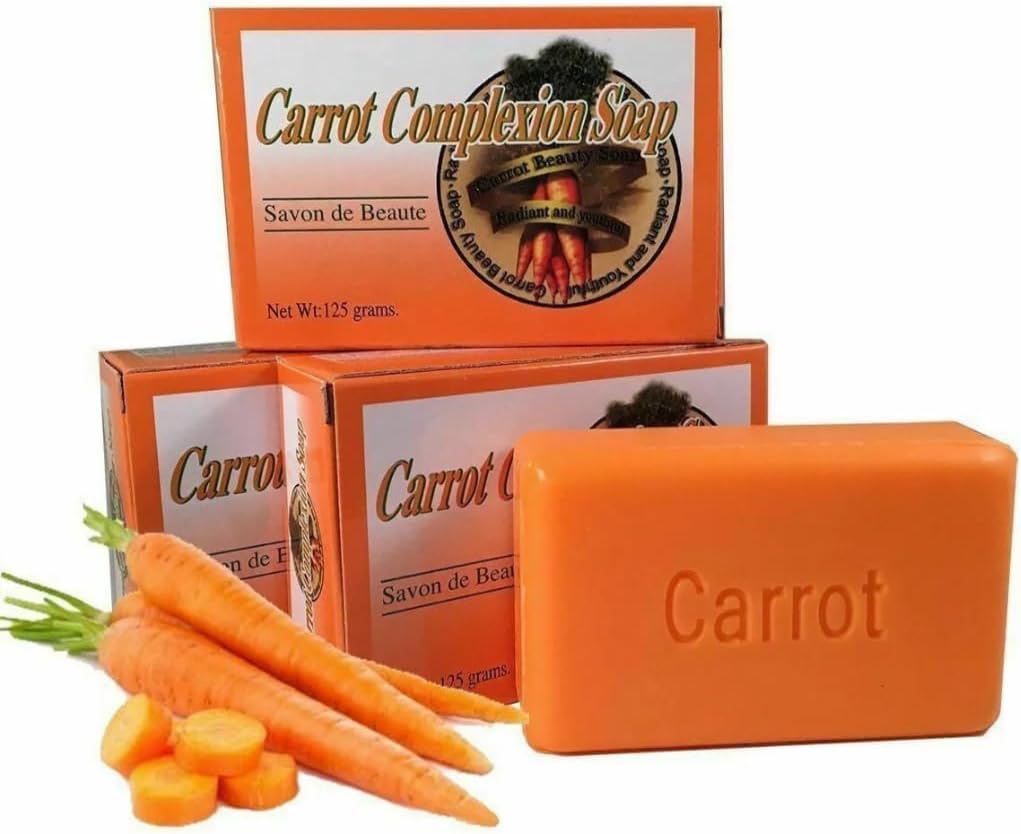 Amazon.com : Carrot Complexion Soap 4.25 oz (Pack of 3) : Beauty ...