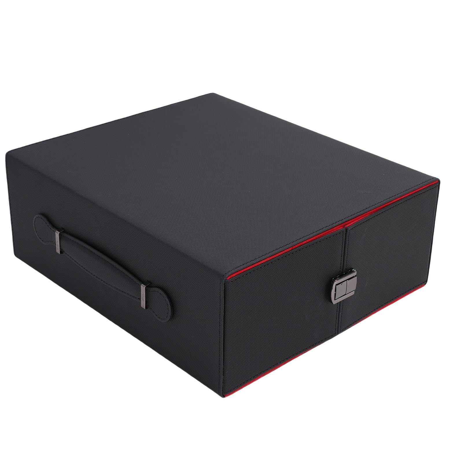 Yosoo Health Gear PU Portacarte da Collezione con Custodia, 3 File (rosso)