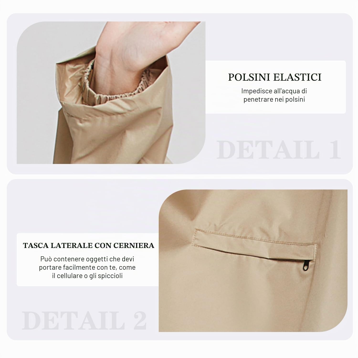 LHHMZ Poncho impermeabile da pioggia per le donne Giacche da pioggia leggere con cappuccio Impermeabili da pioggia lunghi all'aperto
